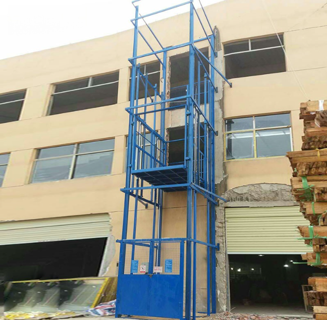 吕梁建材厂室外物料提升