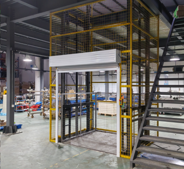 吕梁食品厂物料提升